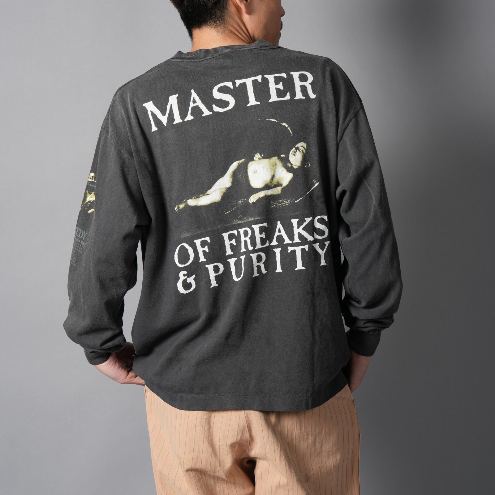 【残りわずか】SM-MK8-0000-028 / LS T-SHIRT / MEDUSA / BLACK ロンT・カットソー (ブラック)