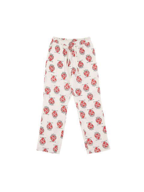 SM-S21-0000-032/PJ PANTS_heart _WHITE / パジャマパンツ / ハート  (ホワイト) SM-S21-0000-032 ©SAINT M××××××