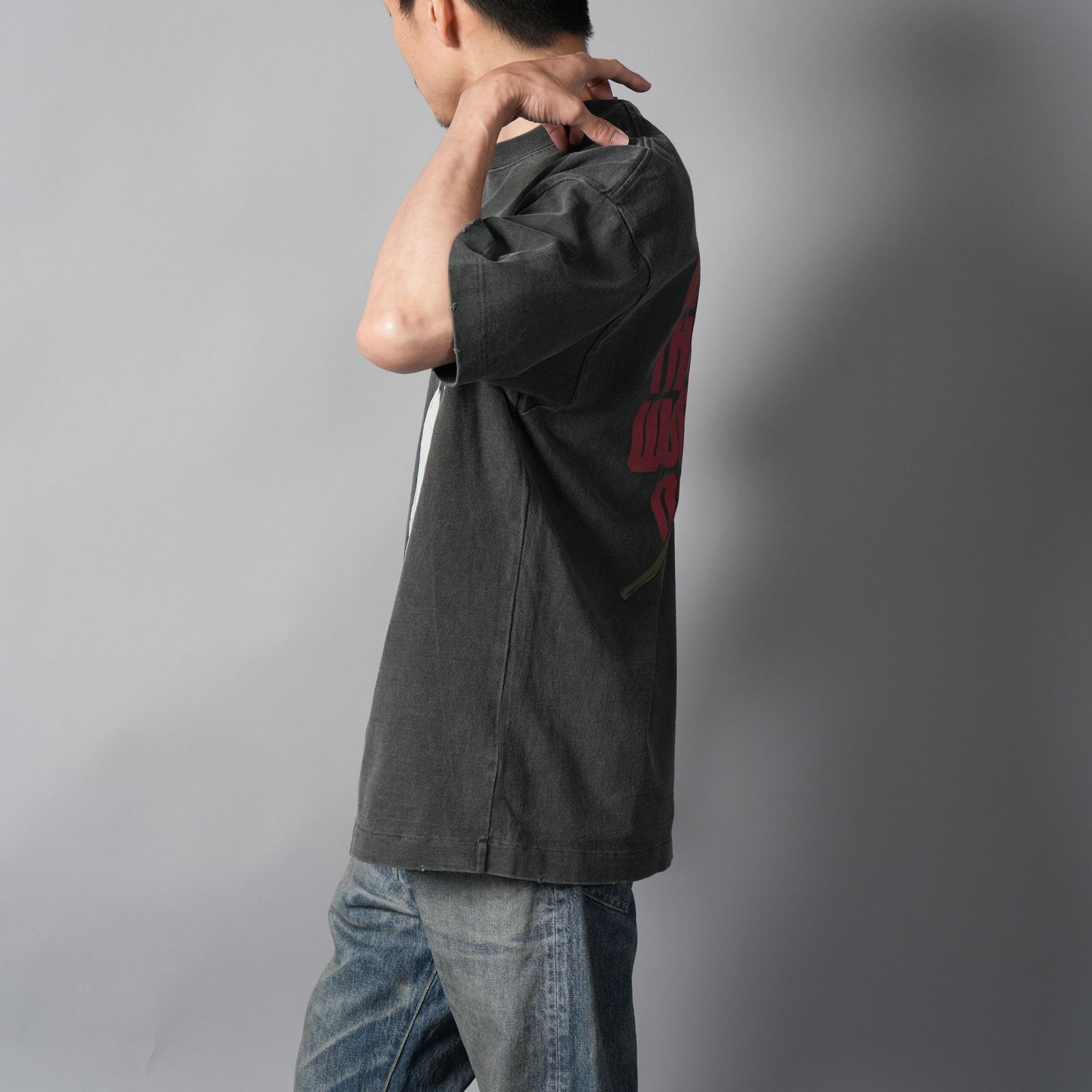 [LUPIN THE IIIRD]  S/S T-Shirt  (GOEMON)  / Tシャツ (ブラック)