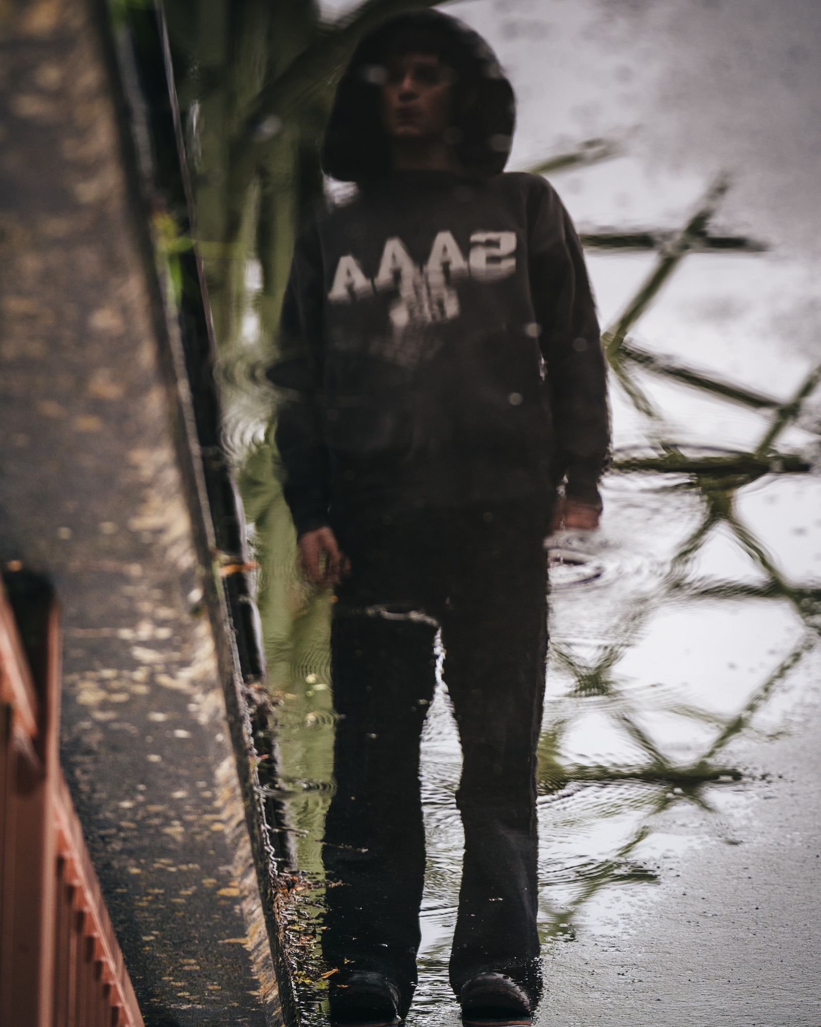 SM-HR1-0000-C58 / BB_AFTER HOODED DBL FC / SAA / NVY / パーカー・フーディー (ネイビー)