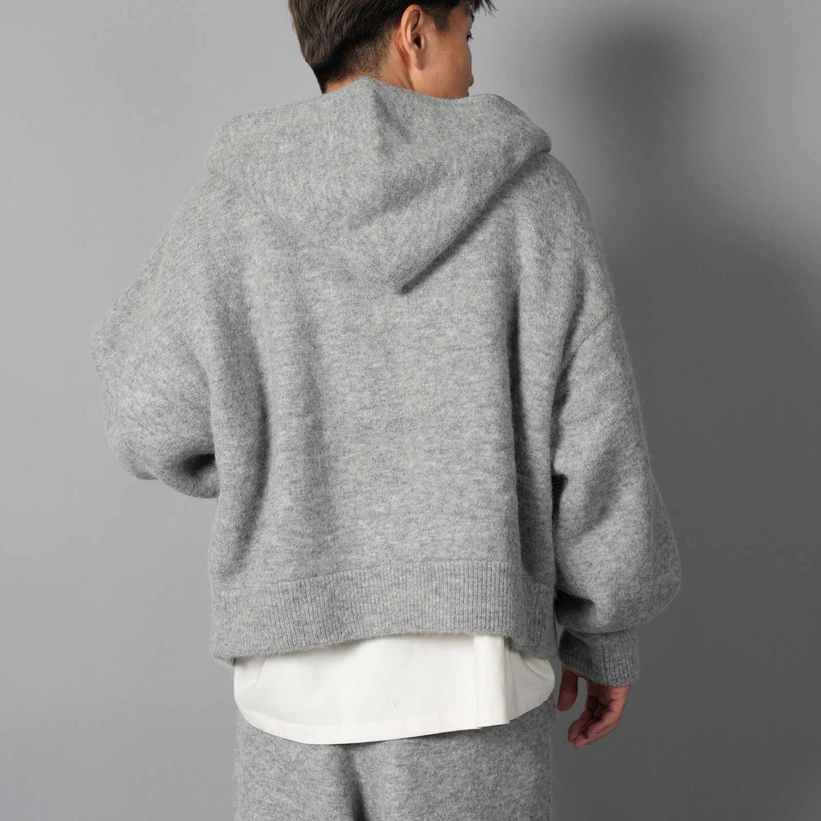 ALPACA KNIT V2 JACKET  / アルパカ ニットジャケット (アルパカクロウド)