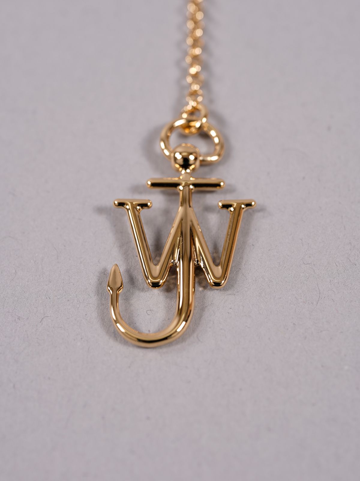 ASYMMETRIC ANCHOR EARRINGS / アシンメトリー アンカー イアリング (ゴールド)