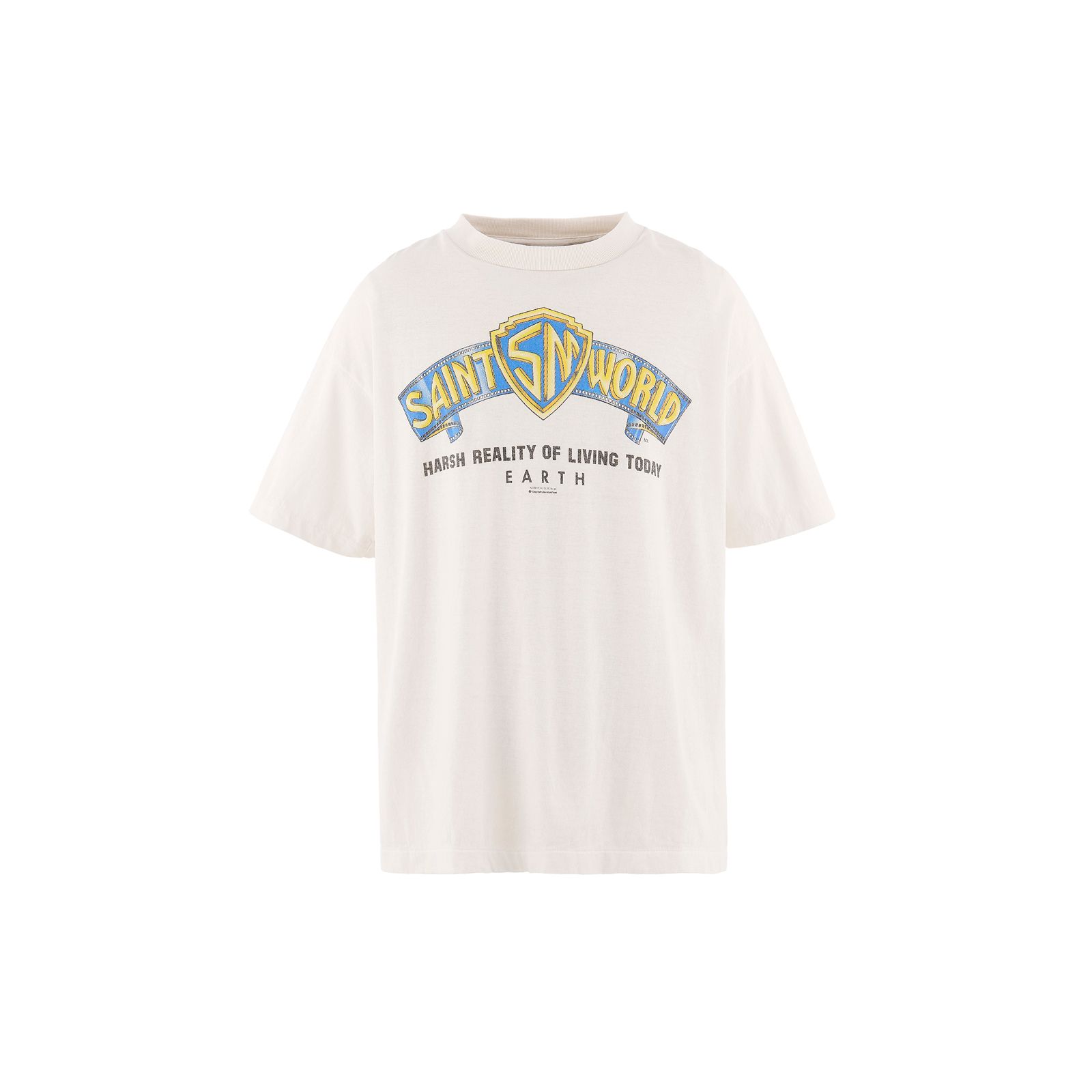 SM-MK8-0000-015 / SS T-SHIRT / SAINT WORLD / WHITE / Tシャツ (ホワイト)