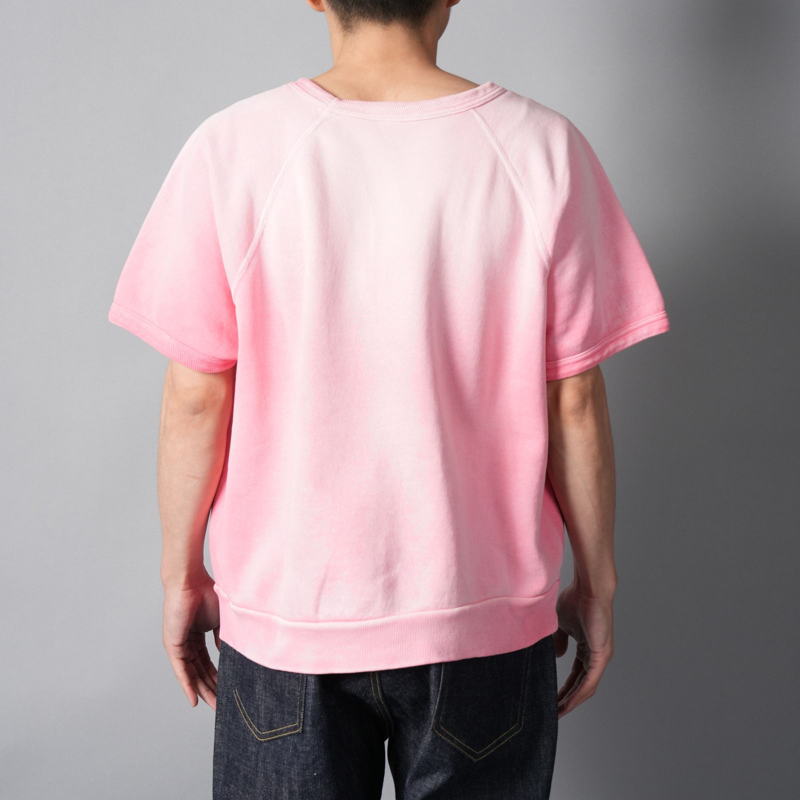 【残りわずか】【コラボ】SM-MK8-0000-C51 / BAPE_SS CRW N SWT / SNT STAR / PNK / クルーネックスウェット (ピンク)