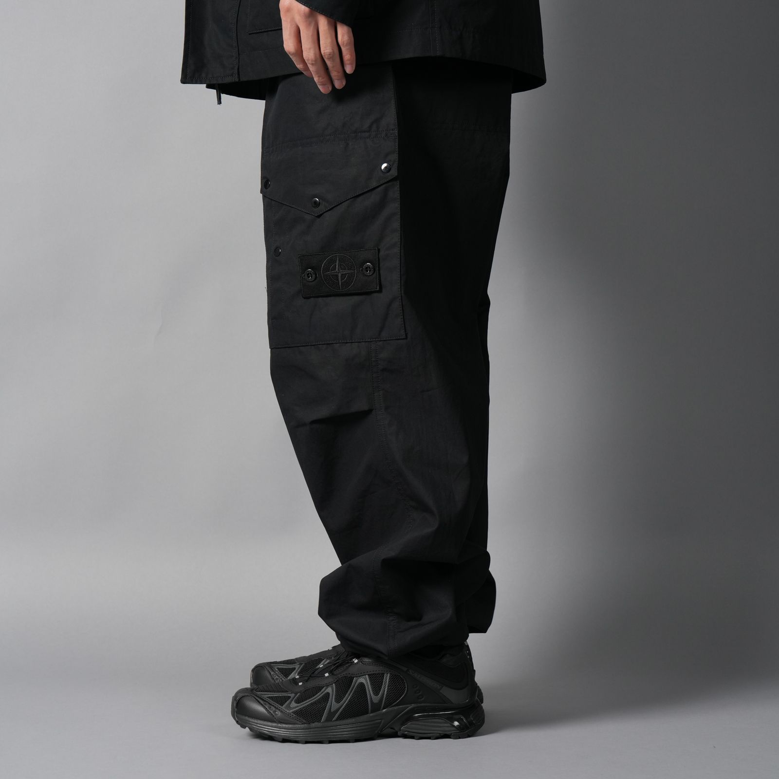 3100017 / ALL-WEATHER COTTON CANVAS_S.I. GHOST / カーゴパンツ (ブラック)