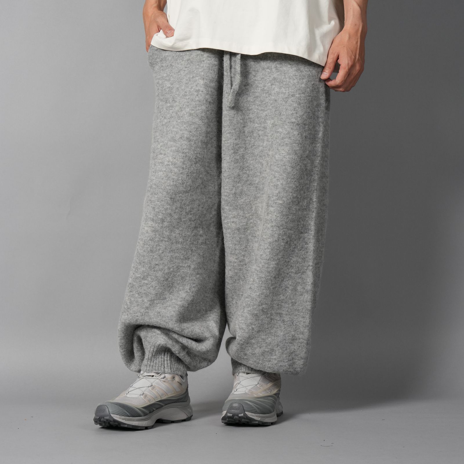 ALPACA KNIT CUFF PANT  / アルパカニットカフパンツ (アルパカクロウド)