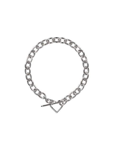 【ラスト1点】Heart Necklace (Large Link) / ネックレス (シルバー) S1.5-1105L BASICKS