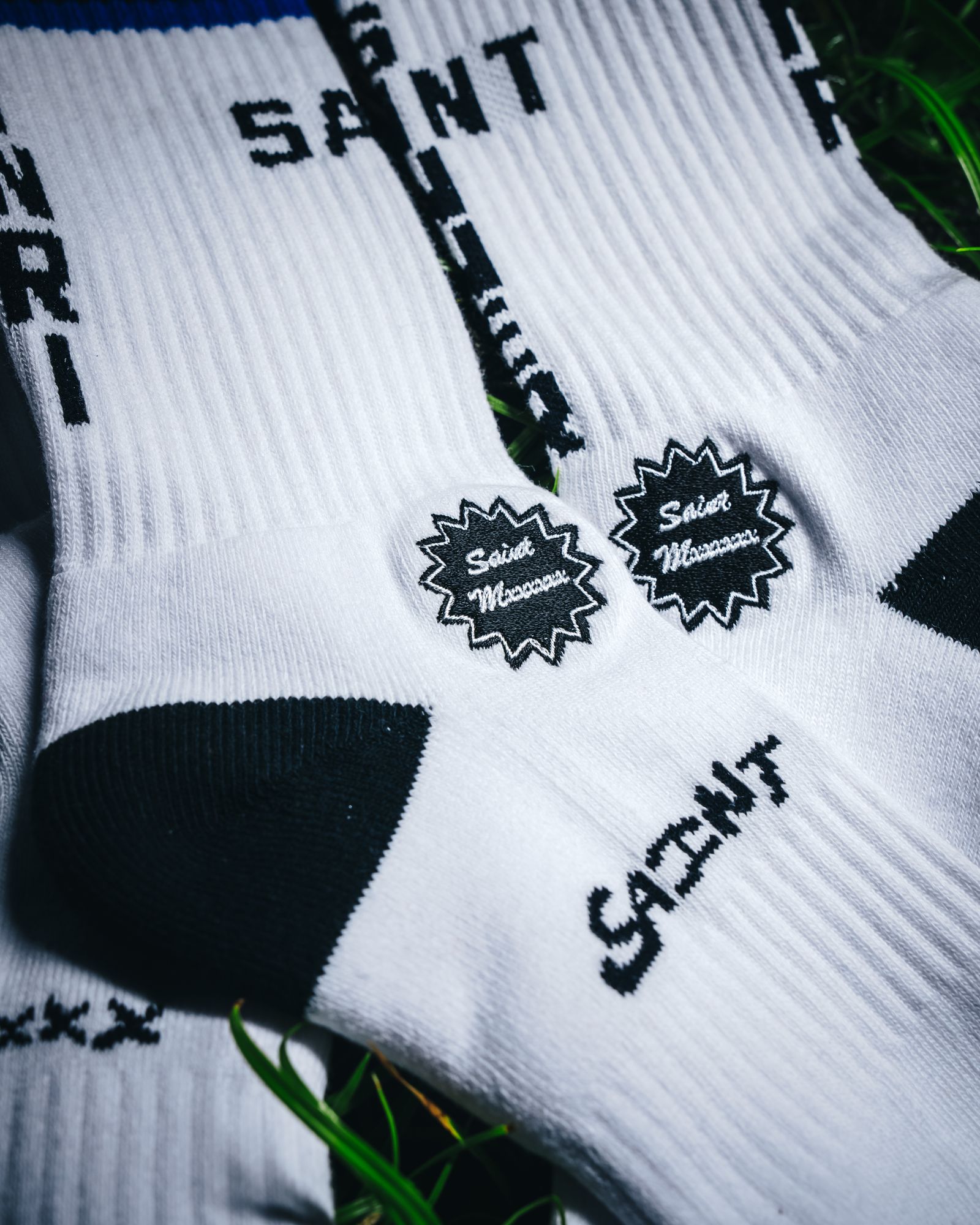 SAINT M×××××× - 【ラスト1点】 SM-S23-0000-129 / SOCKS
