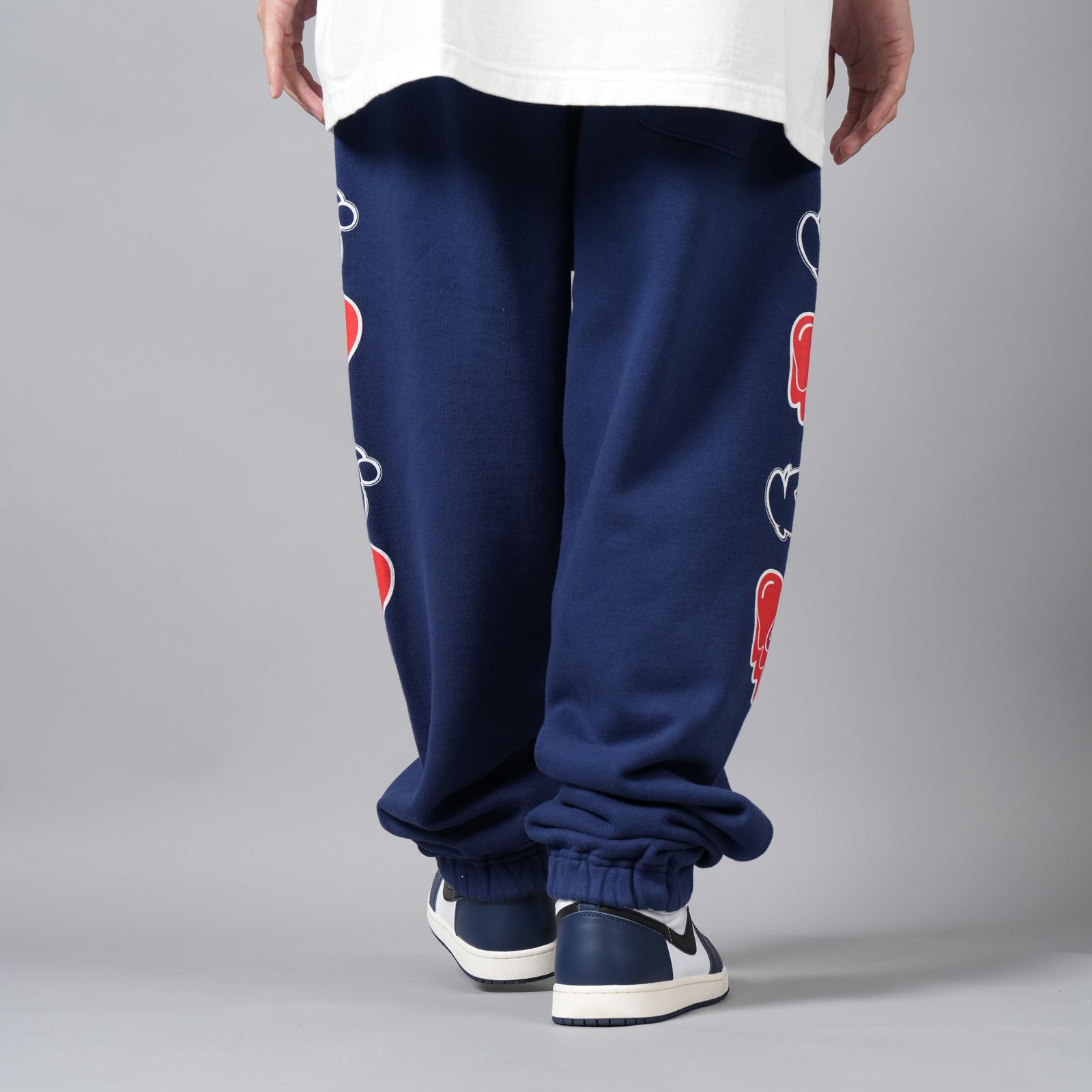 【ラスト1点】【コラボ】 EU-YS1-0000-C05 / CPD LOGO SWEAT PANTS / NVY / スウェットパンツ (ブルー)
