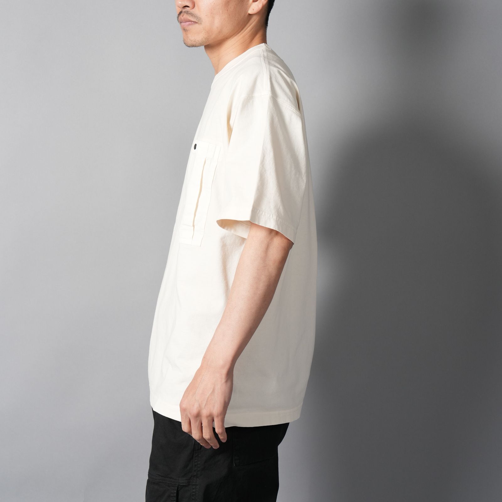 2100004 COMBED ORGANIC COTTON JERSEY / Tシャツ (アイボリー)