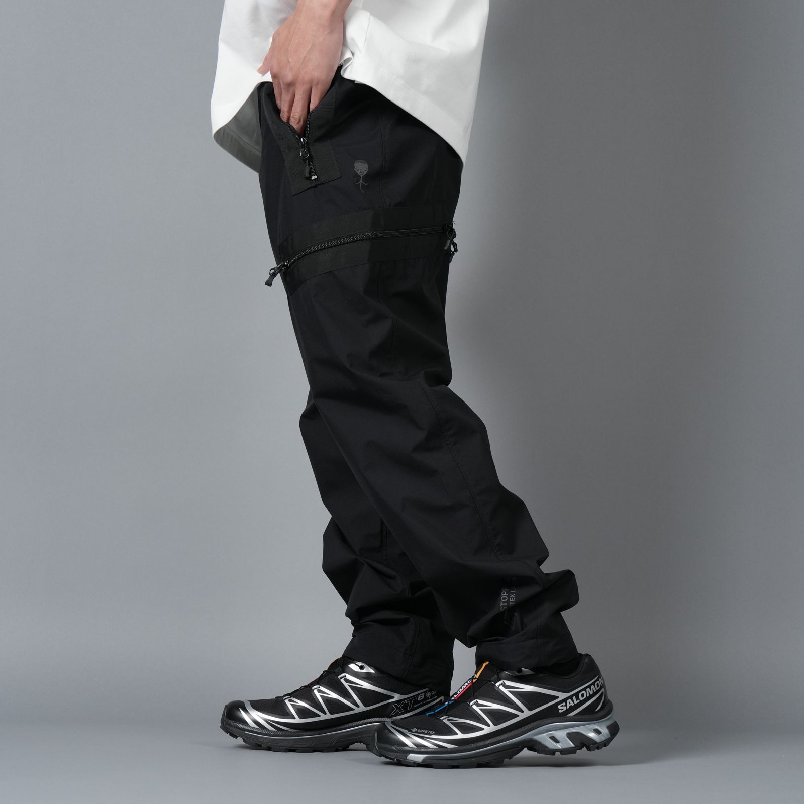【ラスト1点】【限定】WINDSTOPPER BY GORE-TEX LABS 30DY/TR2 3L TROUSERS / ゴアテックス ラボ スリーレイヤー / トラウザーズ [防水・防風] (ブラック)