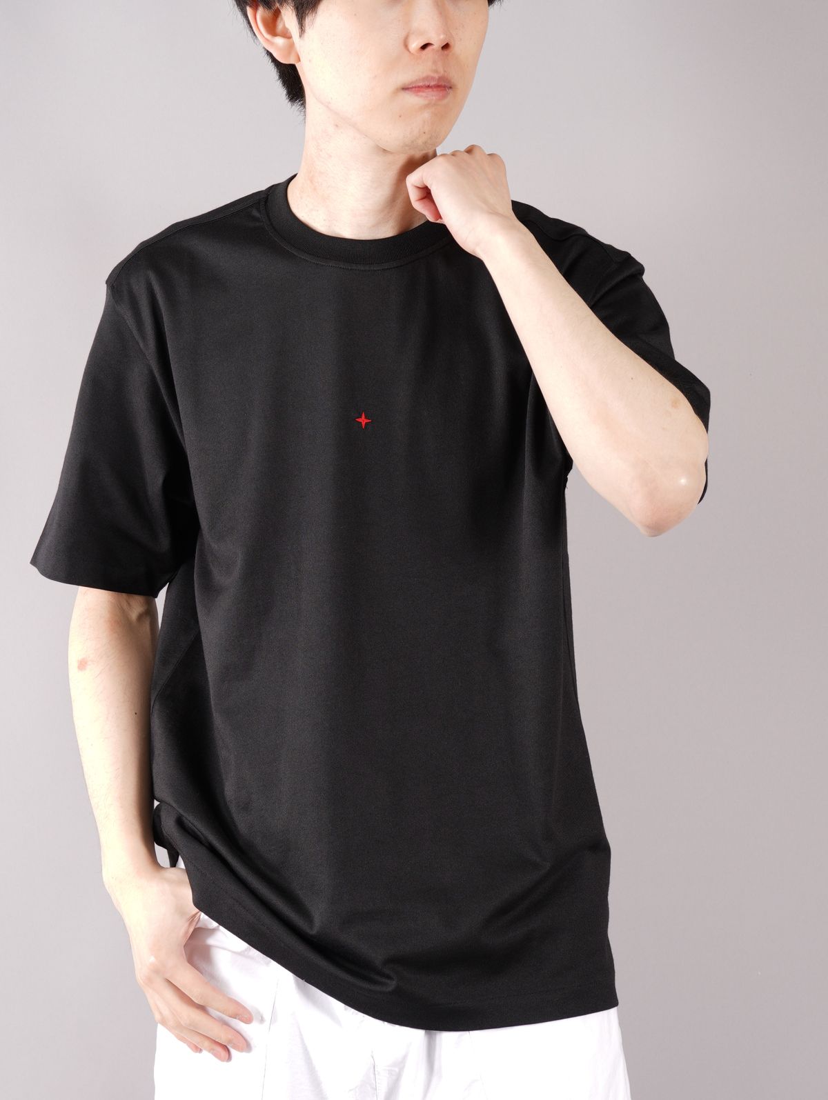 4 STONE ISLAND ブラック 半袖 Tシャツ カットソー size S