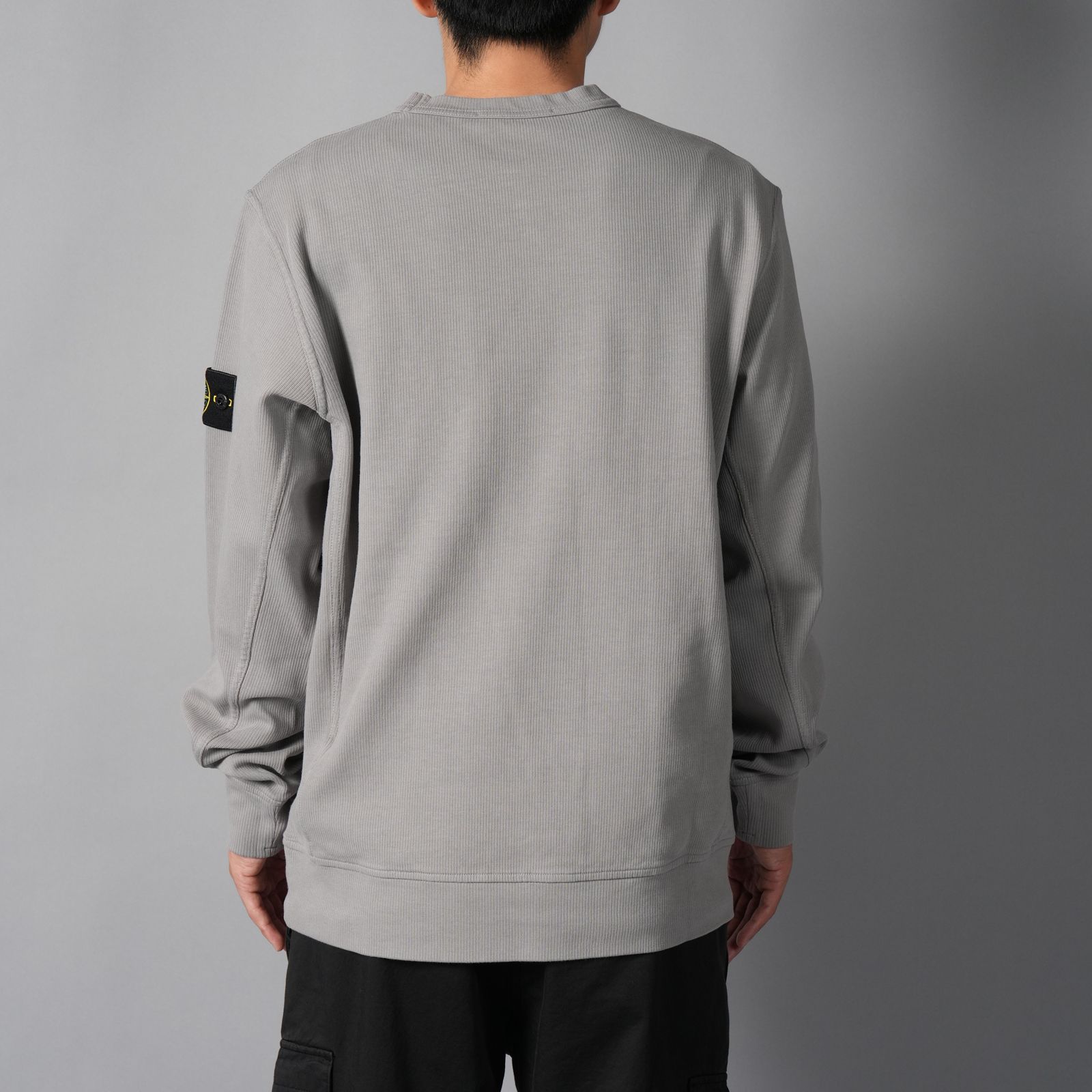 6100017 / ORGANIC COTTON INTERLOCK  / クルーネックスウェット (グレー)