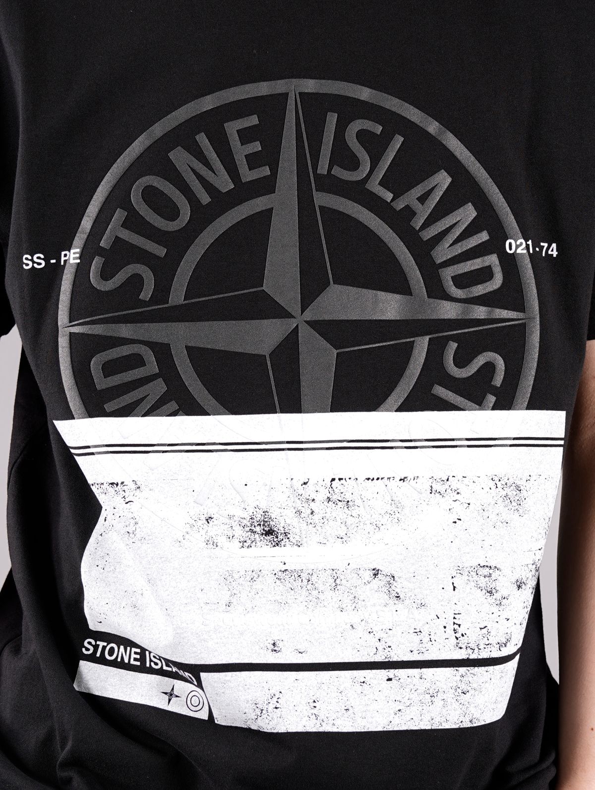 ラスト1点 / 2NS65 'BLOCK ONE' / ブロック ワン Tシャツ (ブラック)