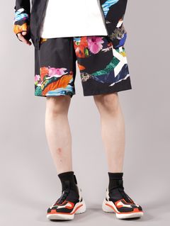 ラスト1点 / M CH2 AOP SWIM SHORT / スイムショーツ (ブラック)