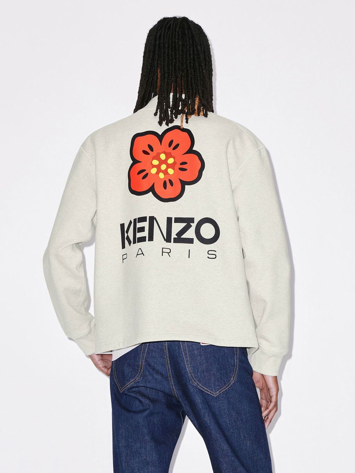 KENZO - 【ラスト1点】Boke Flower Jersey Cardigan / ボケフラワー