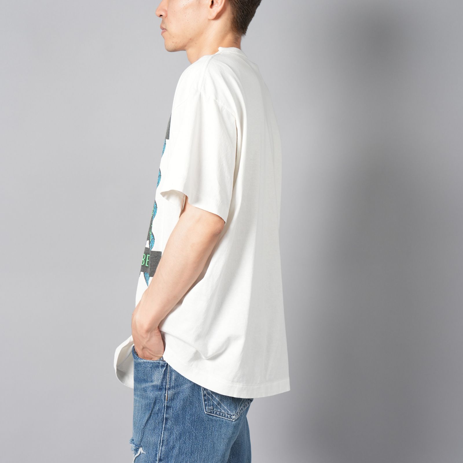 【ラスト1点】SM-YS1-0000-009 / SS TEE / KISS / WHITE / Tシャツ (ホワイト)