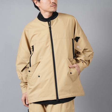 【ラスト1点】 WINDSTOPPER BY GORE-TEX LABS 3L S.R.G.SHIRTS BLOUSON / ゴアテックス ラボ スリーレイヤー / シャツブルゾン [防水・防風] (ベージュ)