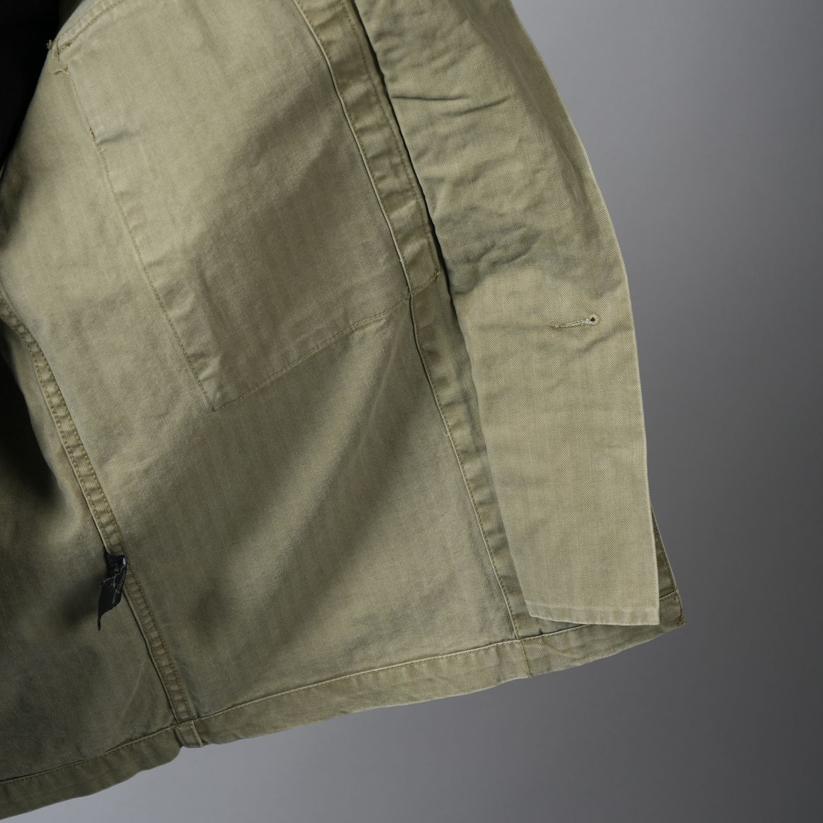 BEATNIK v2, button up / ミリタリージャケット (ミリタリーグリーン)