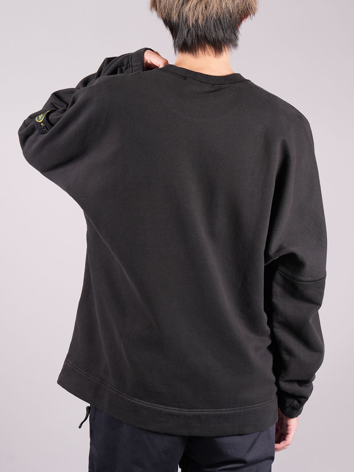 STONE ISLAND - 【ラスト1点】 BRUSHED COTTON FLEECE, GARMENT STONE ISLAND - 【ラスト1点】 BRUSHED COTTON FLEECE, GARMENT