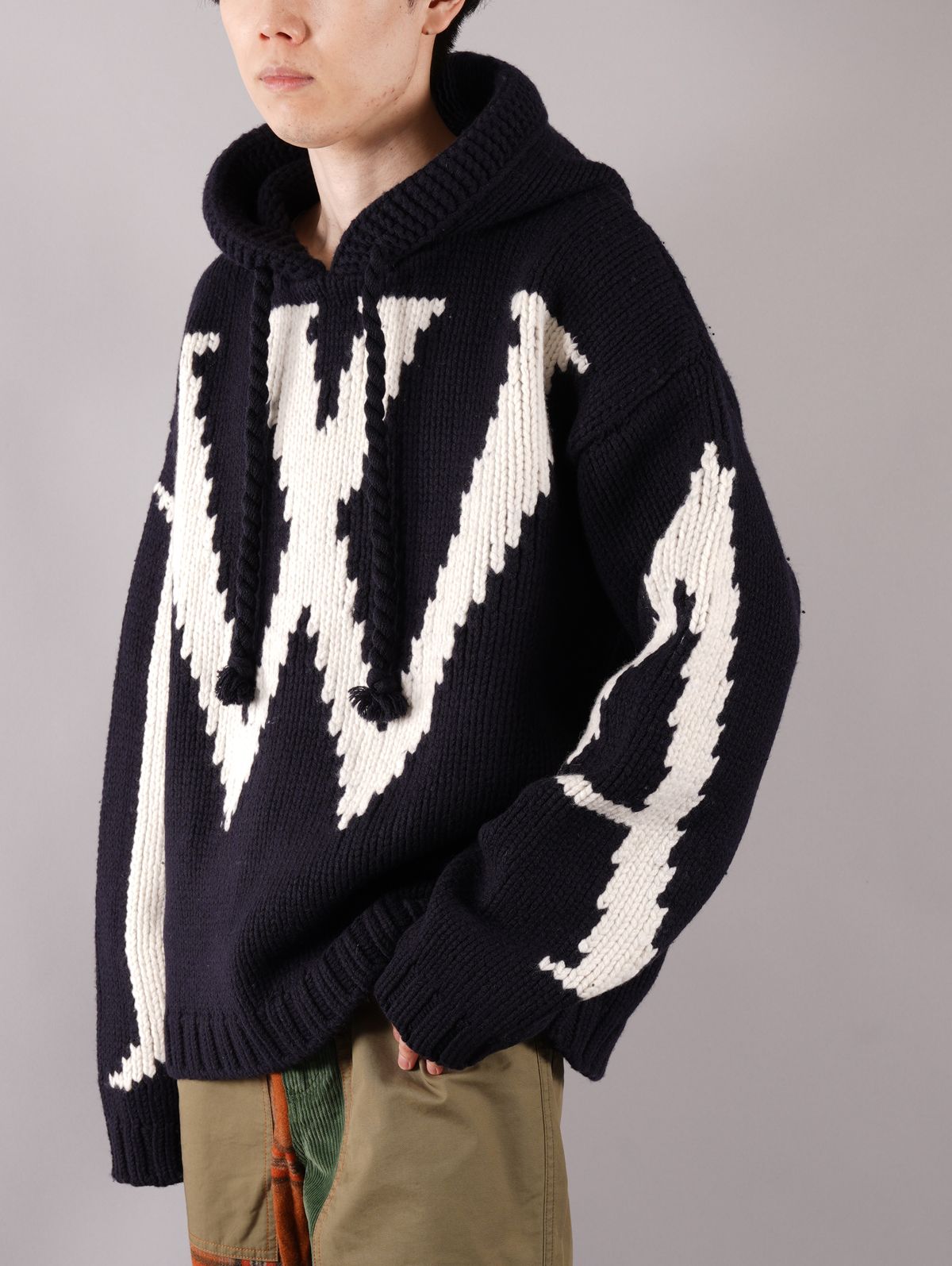 JW ANDERSON - ラスト1点 / JWA CHUNKY HOODIE / ジェイダブリュ