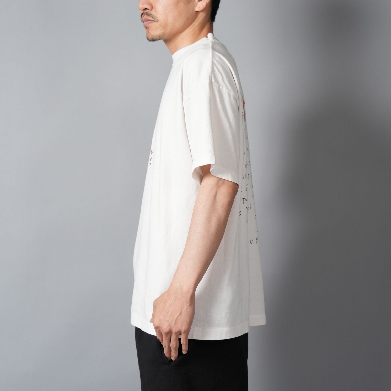 【ラスト1点】【コラボ】SM-MK8-0000-C04 / JR_SS T-SHIRT / E / WHITE / Tシャツ(ホワイト)