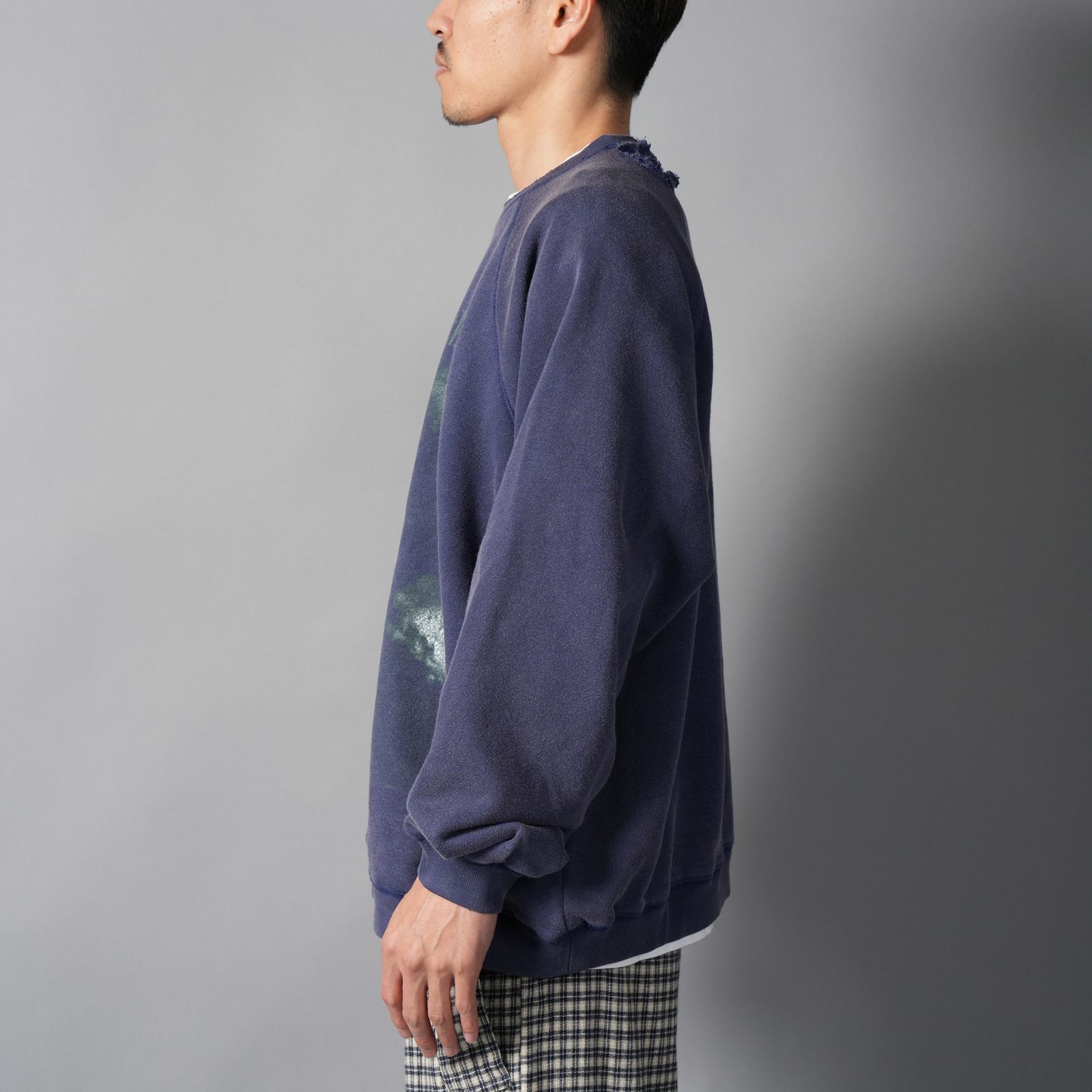 SIREN, crewneck / クルネックスウェット ・ トレーナー (ネイビーブルー)