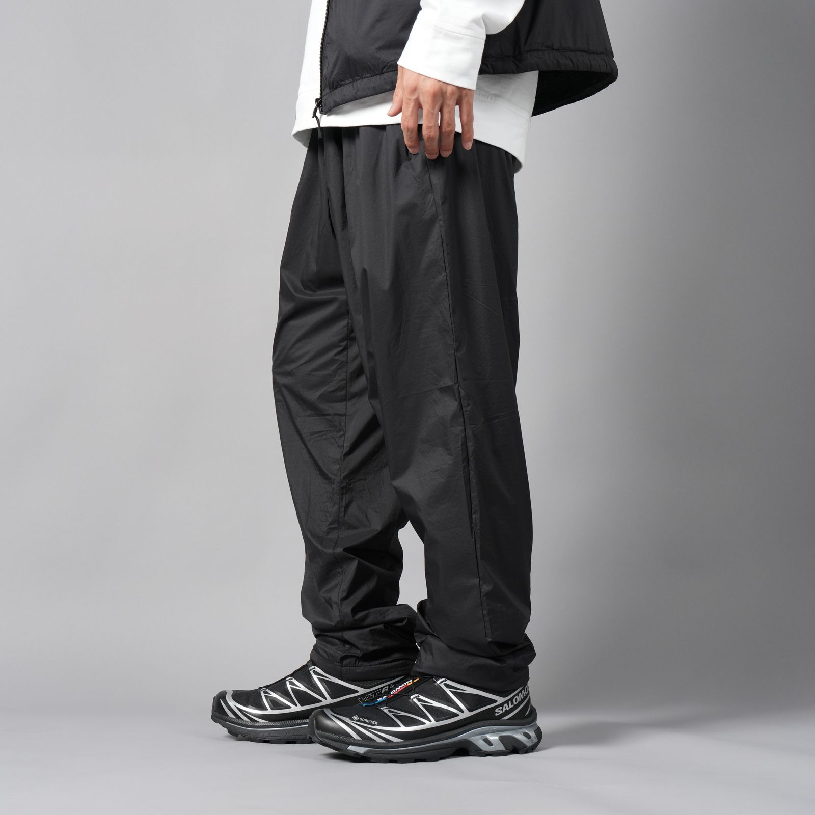 【ラスト1点】WR NY RIP x POLATEC®ALPHA® PANTS  / ナイロンリップストップパンツ (ブラック)