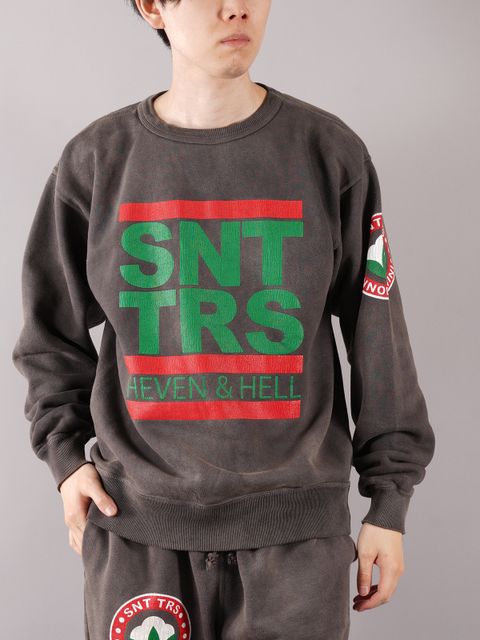 SM-A21-0000-050/STT_SWT SH_STTRS/BLACK / スウェット セントティアーズ  (ブラック)