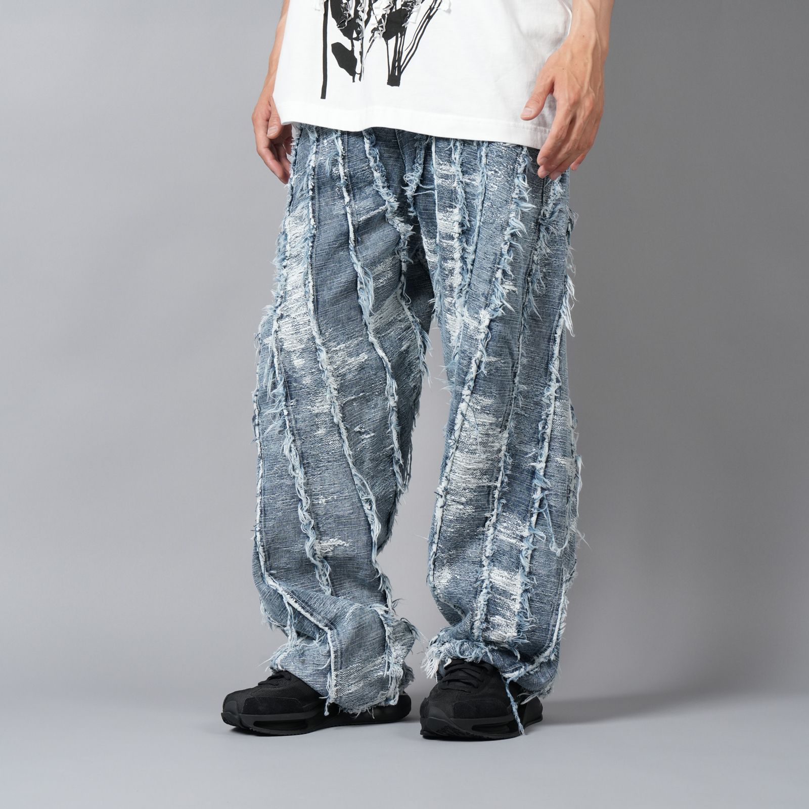 TAAKK - 【ラスト1点】Denim Pants / デニムパンツ (インディゴ TAAKK - 【ラスト1点】Denim Pants / デニムパンツ (インディゴ