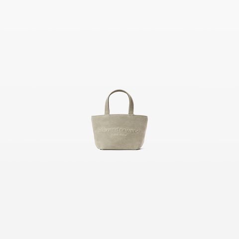 PUNCH MINI TOTE W/ STRAP / ワックスキャンバス ミニトート / トートバック   (サープラスカーキ)