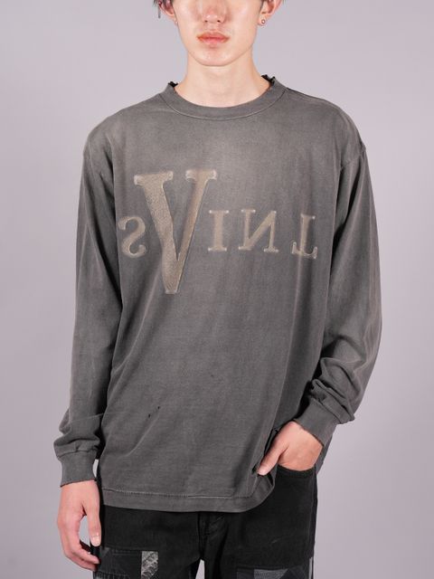ラスト1点 / SM-A22-0000-076 / VL_LS TEE / MARIA / BLACK / ヴィローン ロングスリーブTシャツ / マリア (ブラック)