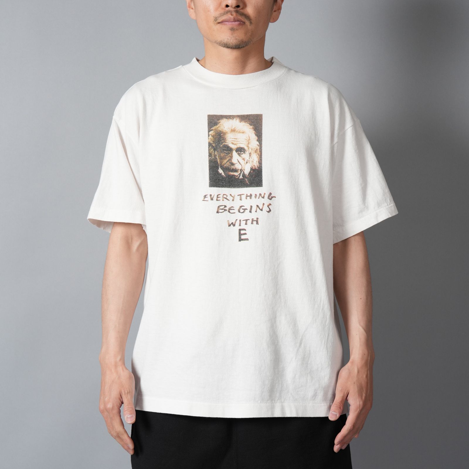 【ラスト1点】【コラボ】SM-MK8-0000-C04 / JR_SS T-SHIRT / E / WHITE / Tシャツ(ホワイト)