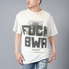 FUCK BWA Tee / ファック ベターウィズエイジ Tシャツ [Lサイズ] (クリーム)
