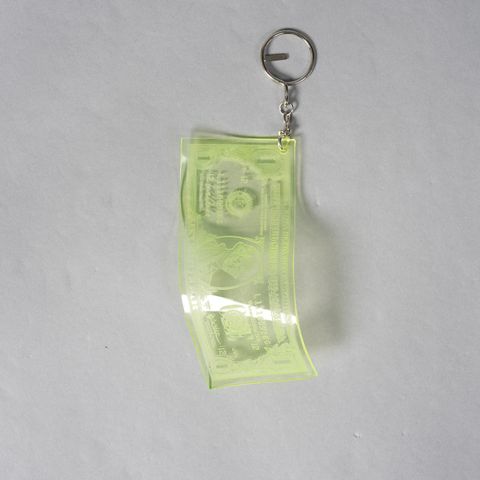 ACRYLIC KEYRING / アクリルキーリング / 💲 / ドル (イエロー)