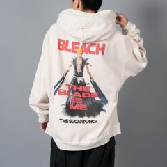 【ラスト1点】[BLEACH / ブリーチ]  TBLM24AM003 / Hoodie (ICHIGO) / フーディー・パーカー (ホワイト)