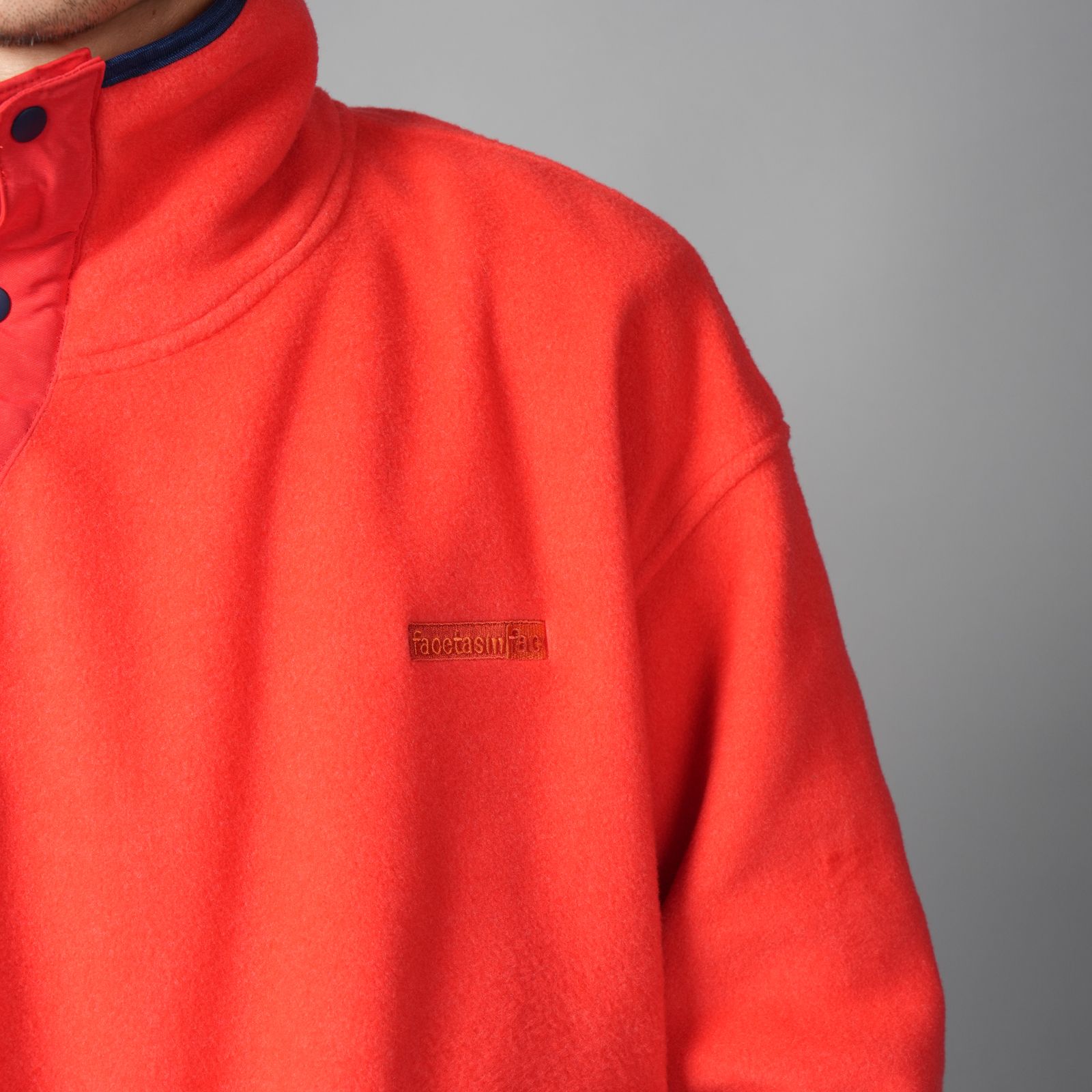 FLOWING FLEECE SWEAT / フローイング フリース スウェット  (レッド)