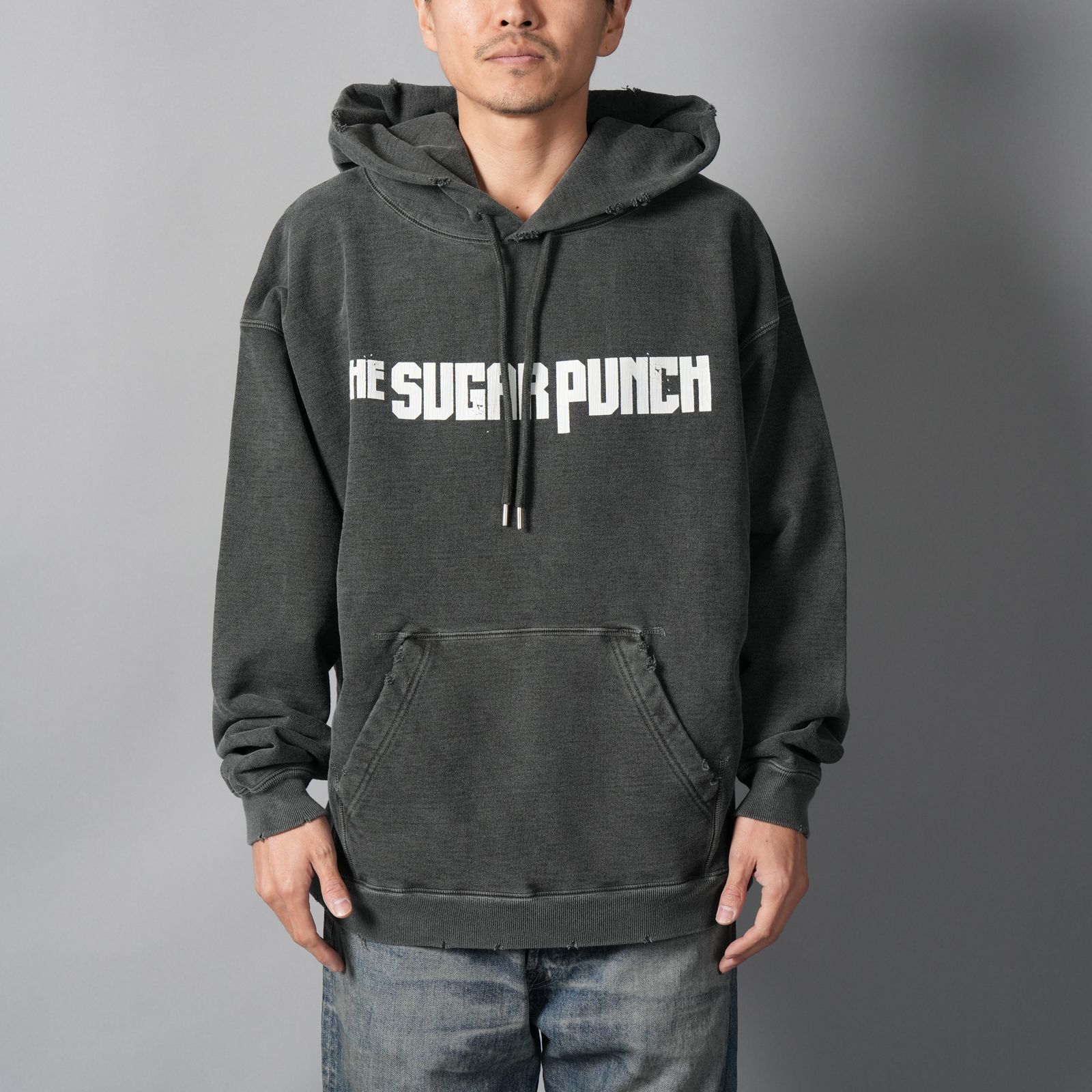 [LUPIN THE IIIRD]  Hoodie  (MAMO)  / パーカー・フーディー (ブラック)