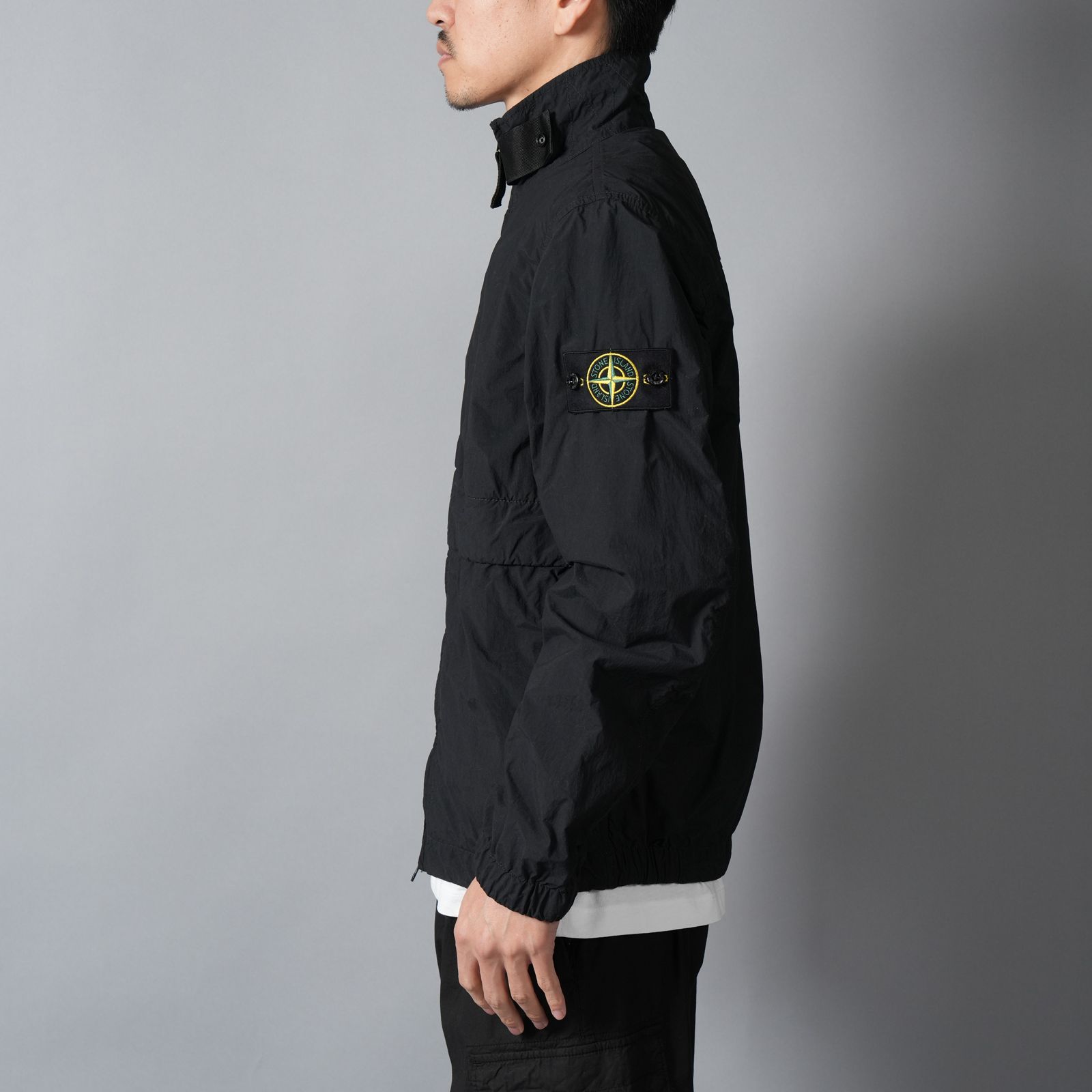 4100056 / NYLON SMERIGLIATO-TC / JACKET / ジャケット (ブラック)