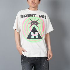 【ラスト1点】SM-HR8-0000-018 / SS TEE / SAINT MX / WHITE / Tシャツ (ホワイト)