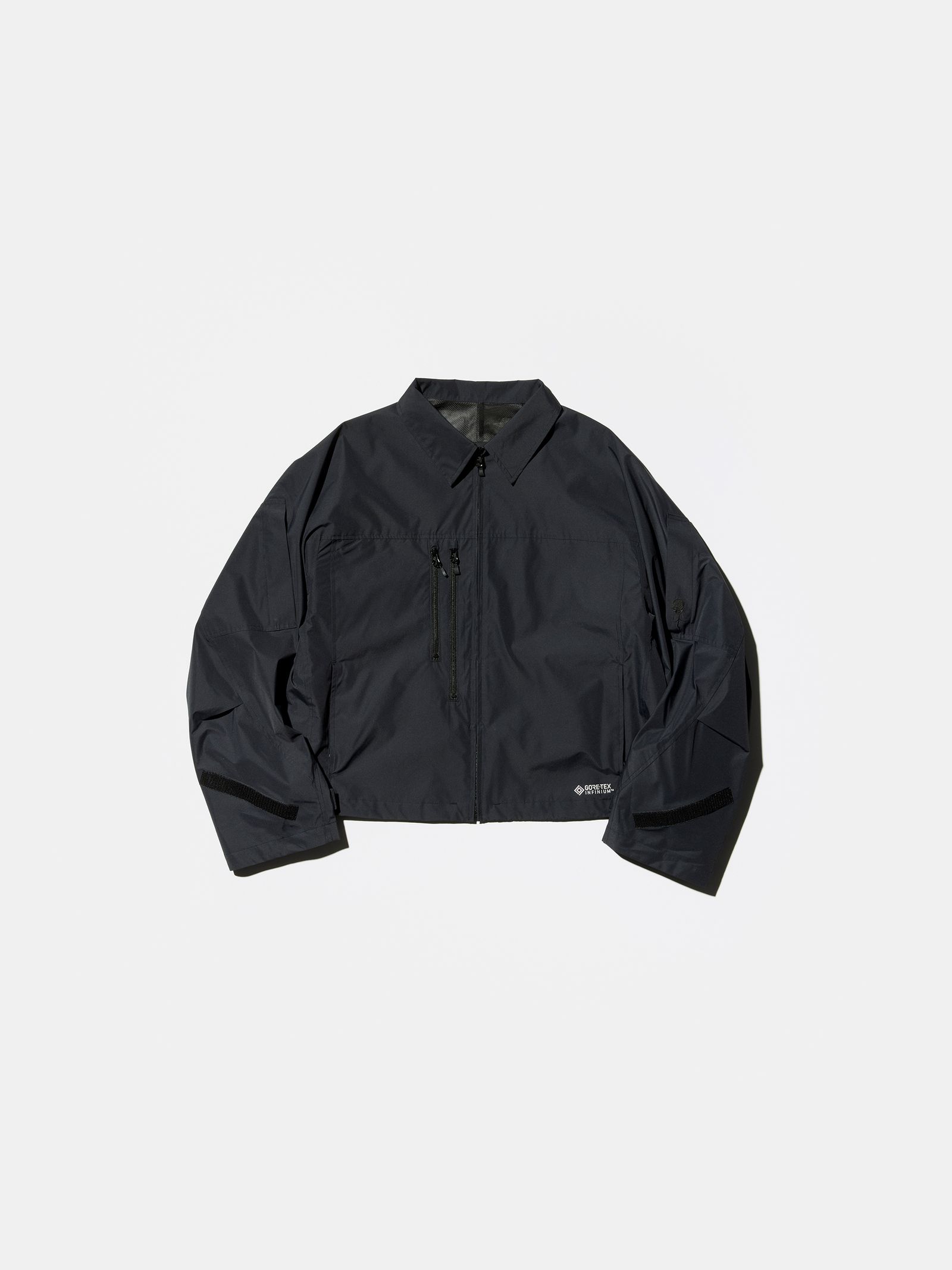 【ラスト1点】GORE-TEX INFINIUM SHIRT JACKET / ゴアテックス インフィ二アム / シャツジャケット  (ブラック)