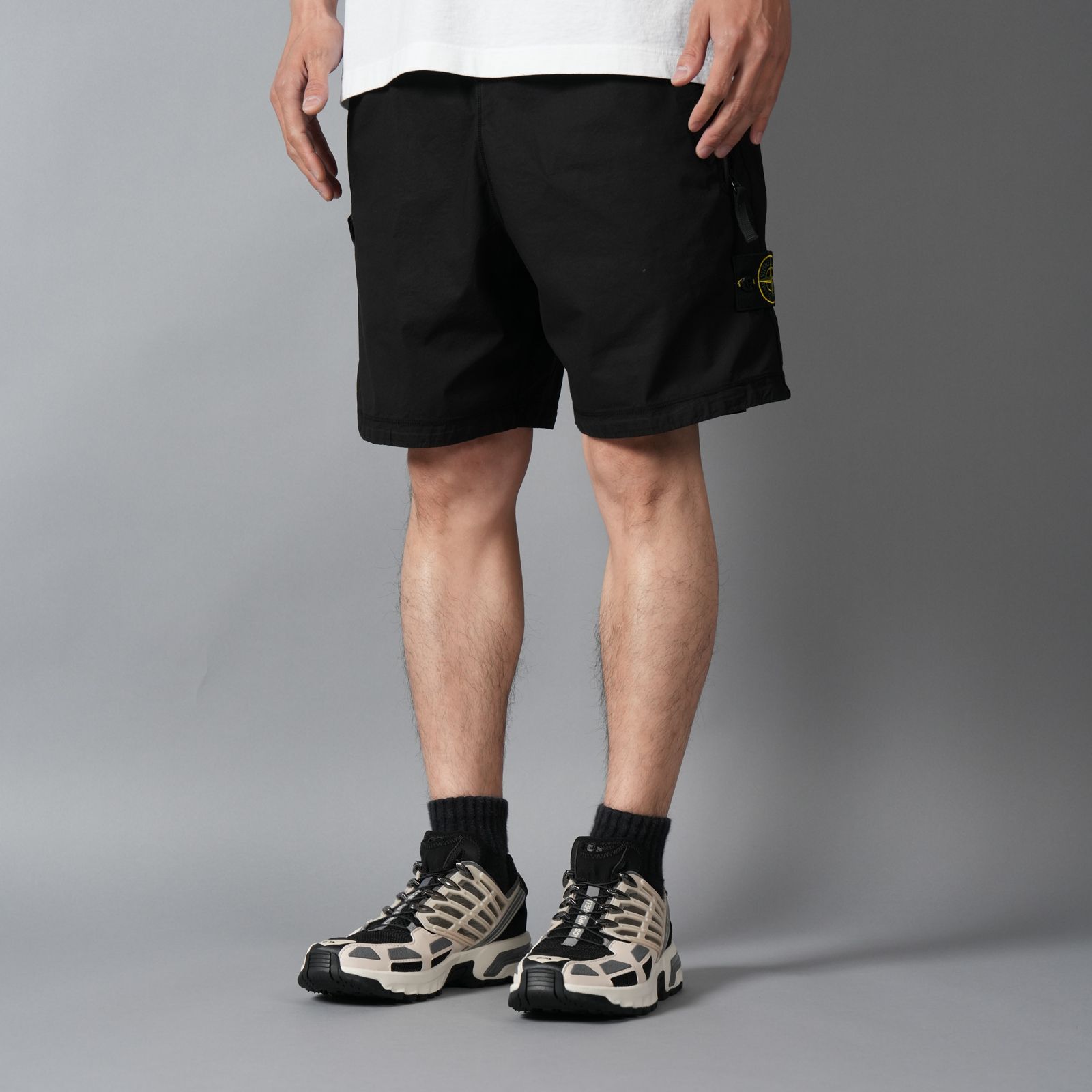 L100019 / CARGO SHORTS / カーゴショーツ (ブラック)
