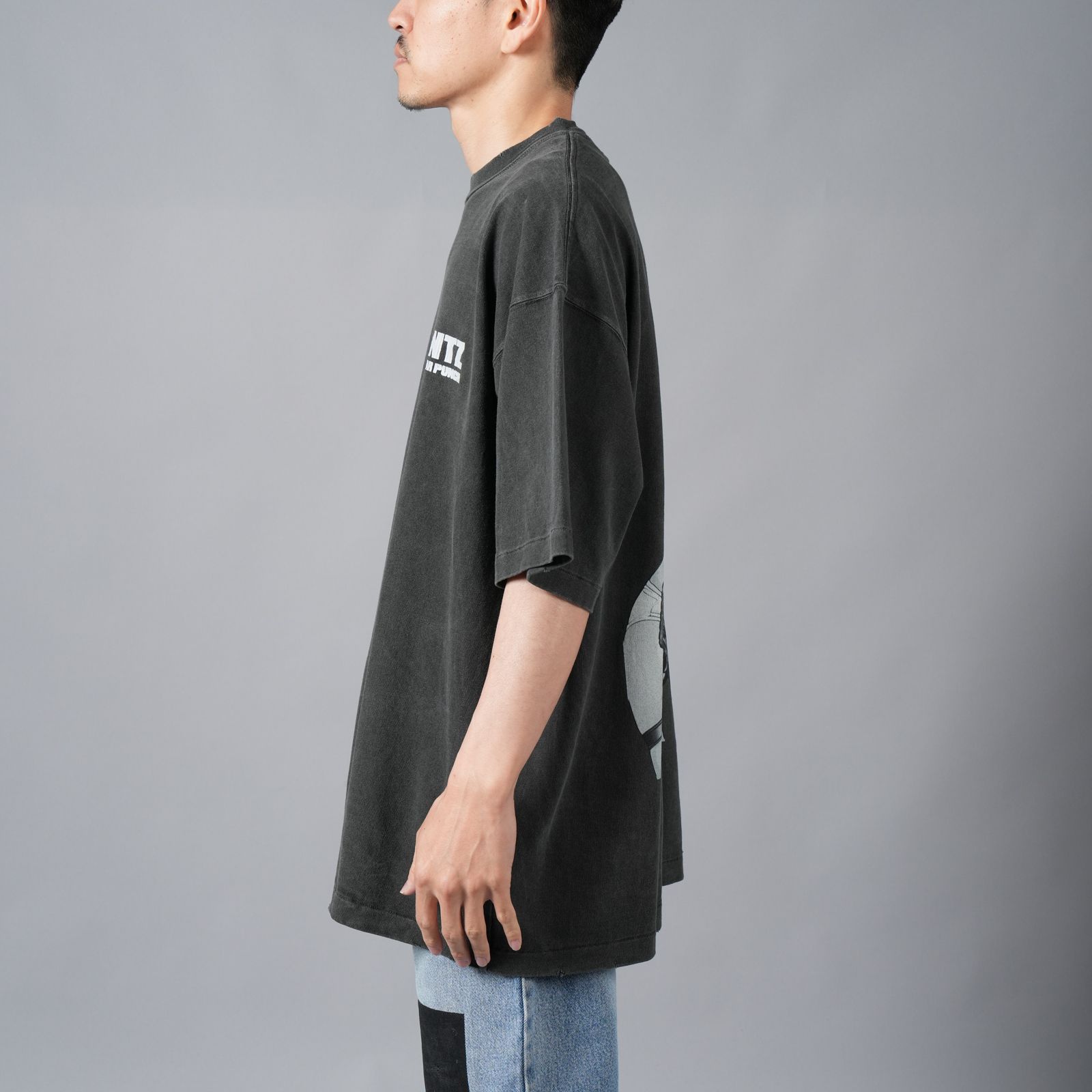 【ラスト1点】[GANTZ / ガンツ]  TGAM24SM004 / S/S TEE / Tシャツ (ブラック)