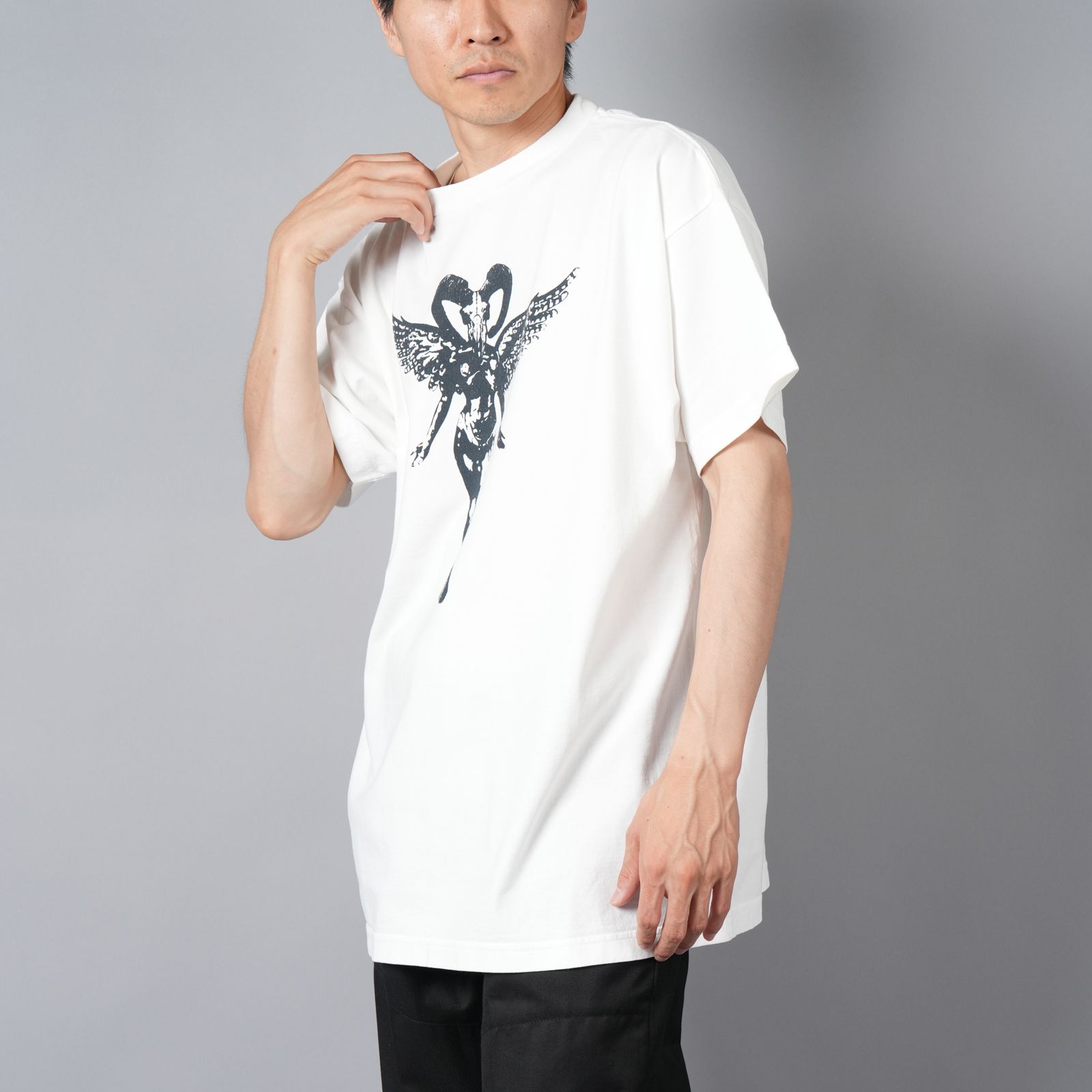 【ラスト1点】[8月10日(土)10時発売!!] PRINTED TEE SHIRTS "CHIMERA" / Tシャツ (ホワイト)