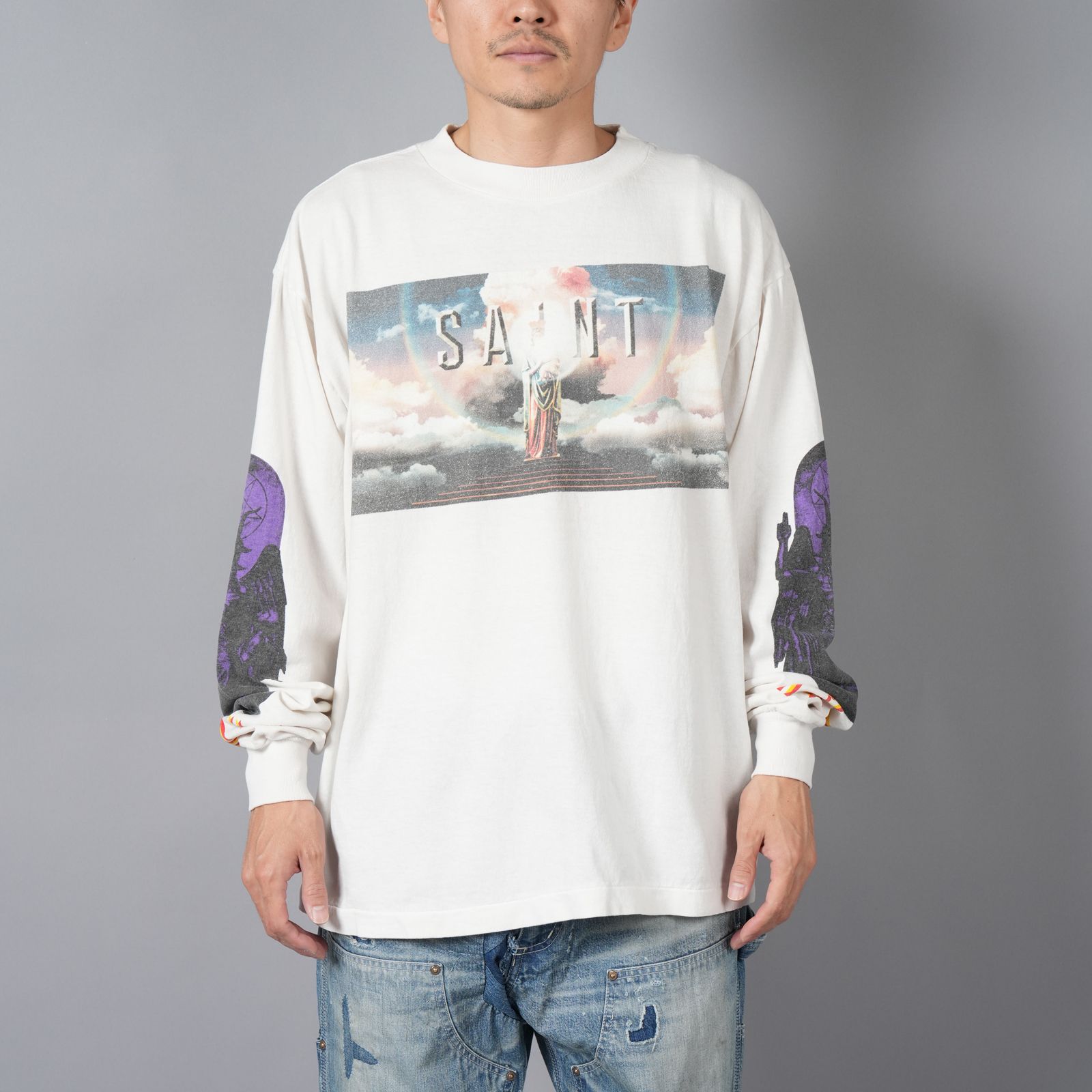 【ラスト1点】SM-YS1-0000-016 / LS TEE / SAINT PICTURES / WH / ロンT・カットソー (ホワイト)