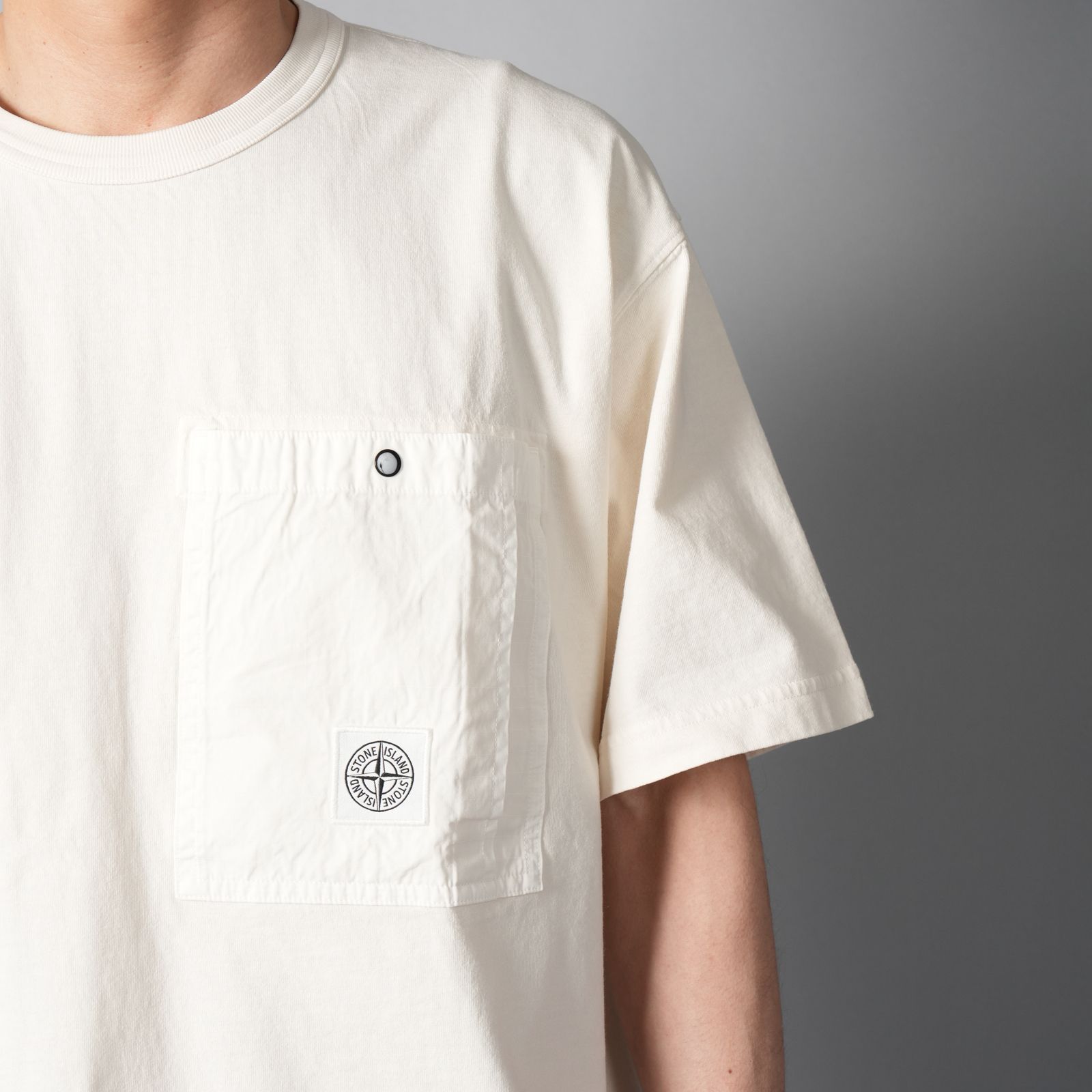 2100004 COMBED ORGANIC COTTON JERSEY / Tシャツ (アイボリー)