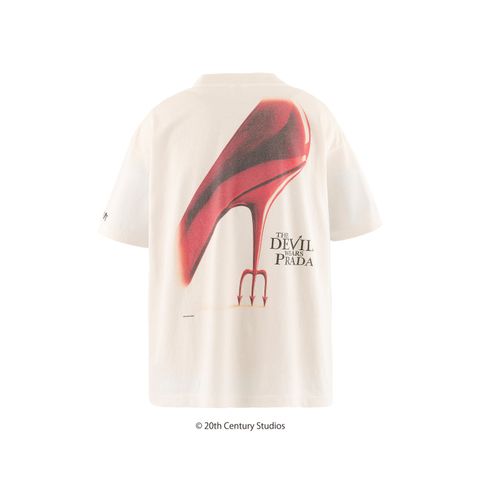 SM-MK1-0000-K01 / TDWP_SS TEE / RUNWAY / プラダを着た悪魔 / Tシャツ (ホワイト)