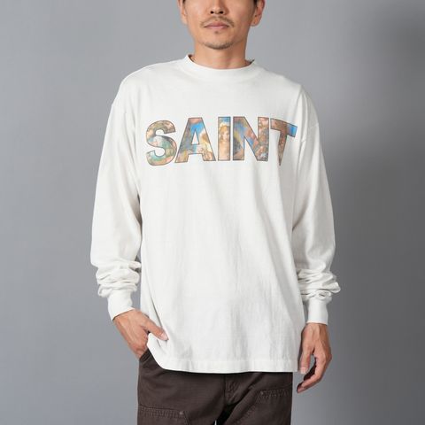 SM-HR1-0000-035 / LS TEE / NEW BODY RULES / WHITE / ロンT・カットソー (ホワイト)