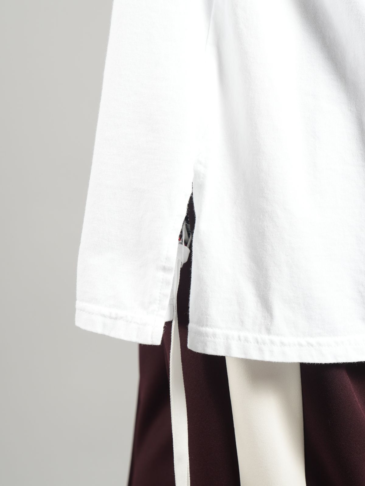 ラスト1点 / LOGO LONG TEE / ロゴ ロングティー / TOF-TEE-U04 / カットソー (ホワイト)
