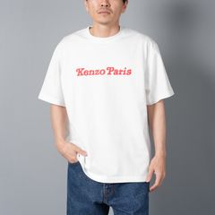 【残りわずか】【限定】'KENZO VERDY MARKET' オーバーサイズ Tシャツ ユニセックス / オーバーサイズTシャツ (ホワイト)